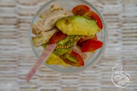 Салат с авокадо рецепт