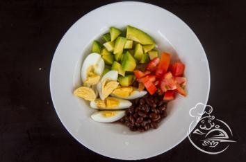 Cалат c авокадо